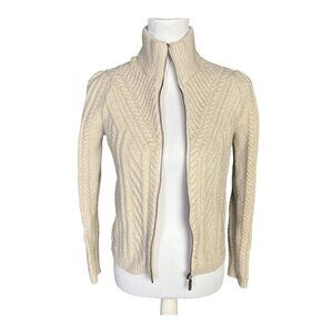 Hinge Women's Knit Zip up Sweater  Size Small